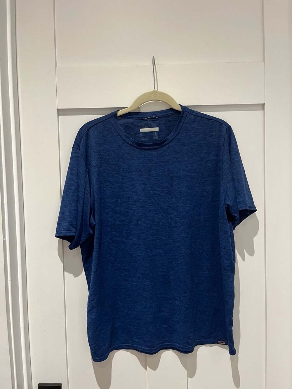 Patagonia Capilene Cool Daily Short Sleeve Shirt in Superior Blue